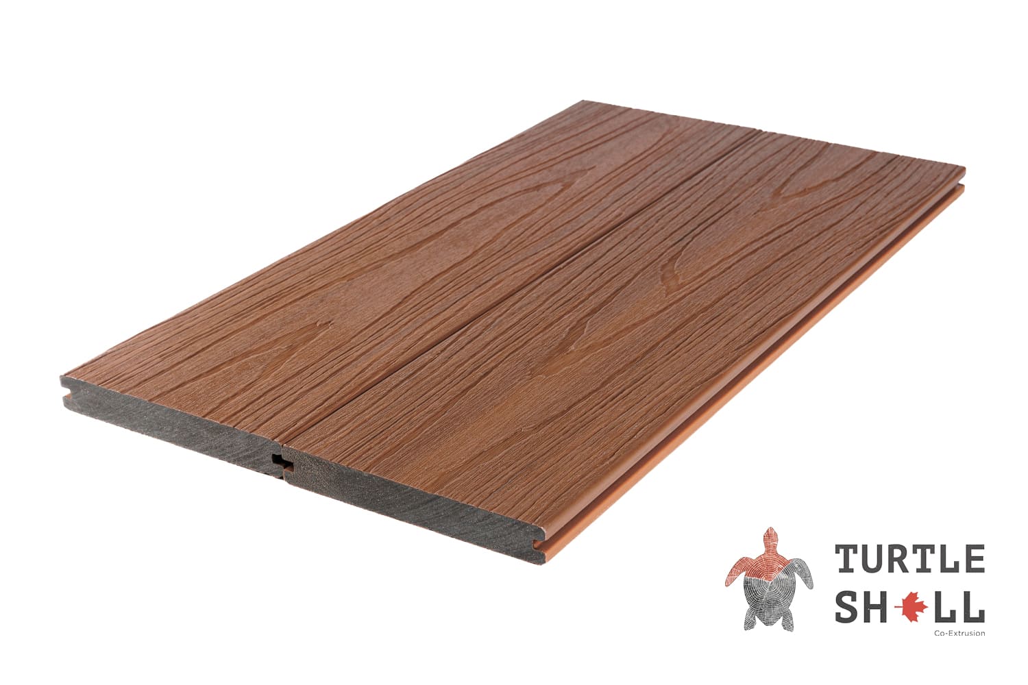 Террасная доска из ДПК Turtle Shell, Solid, Australian Palisander, Co-Extrusion (Dual)