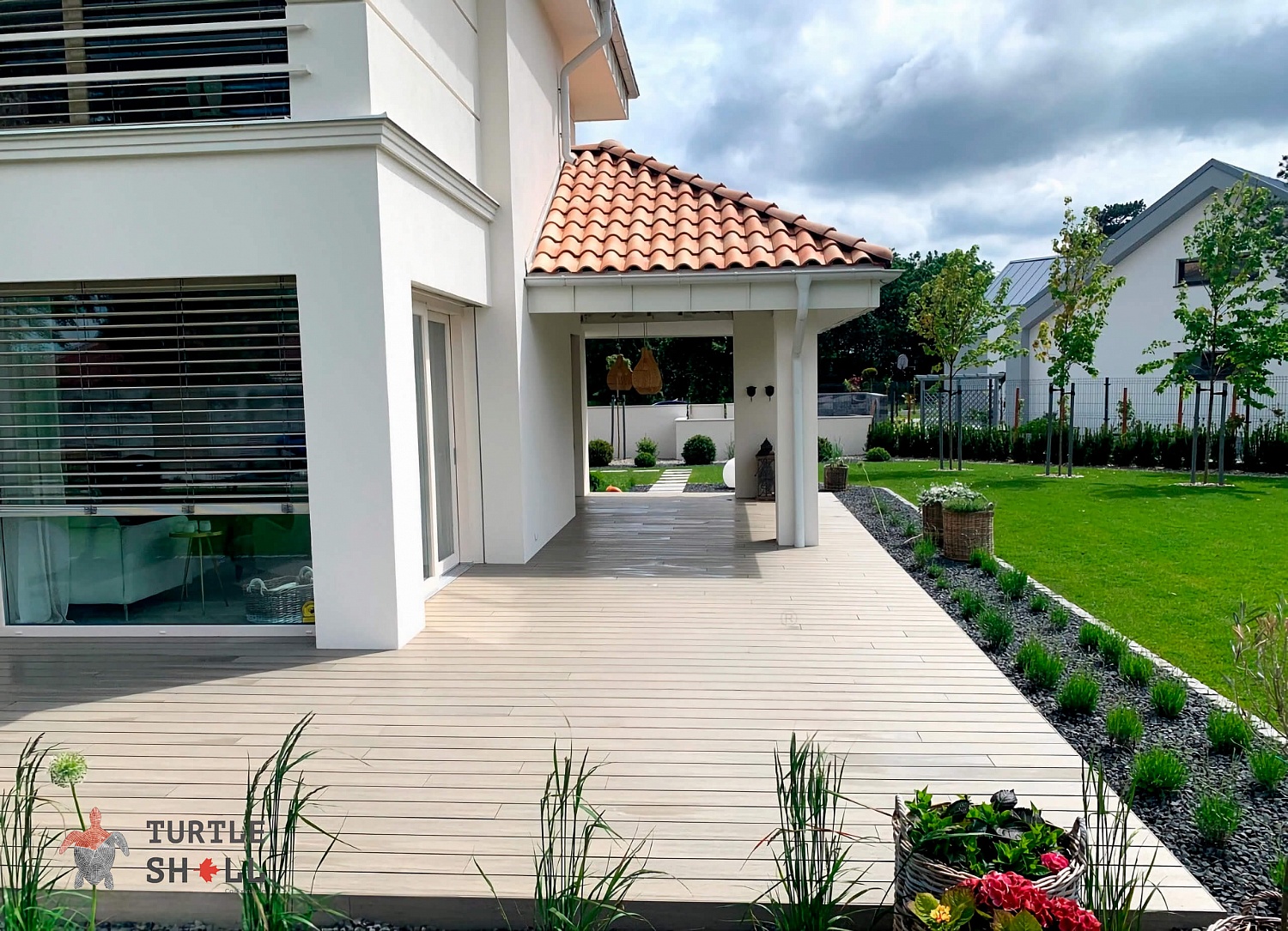 Террасная доска ДПК Turtle Shell Canadian Maple: Превратите вашу открытую террасу в райский уголок!