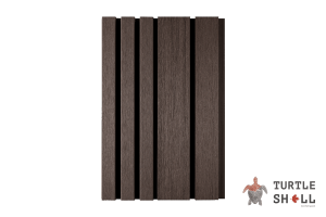Реечная панель ДПК Turtle Shell Double Lines, Texas Hickory